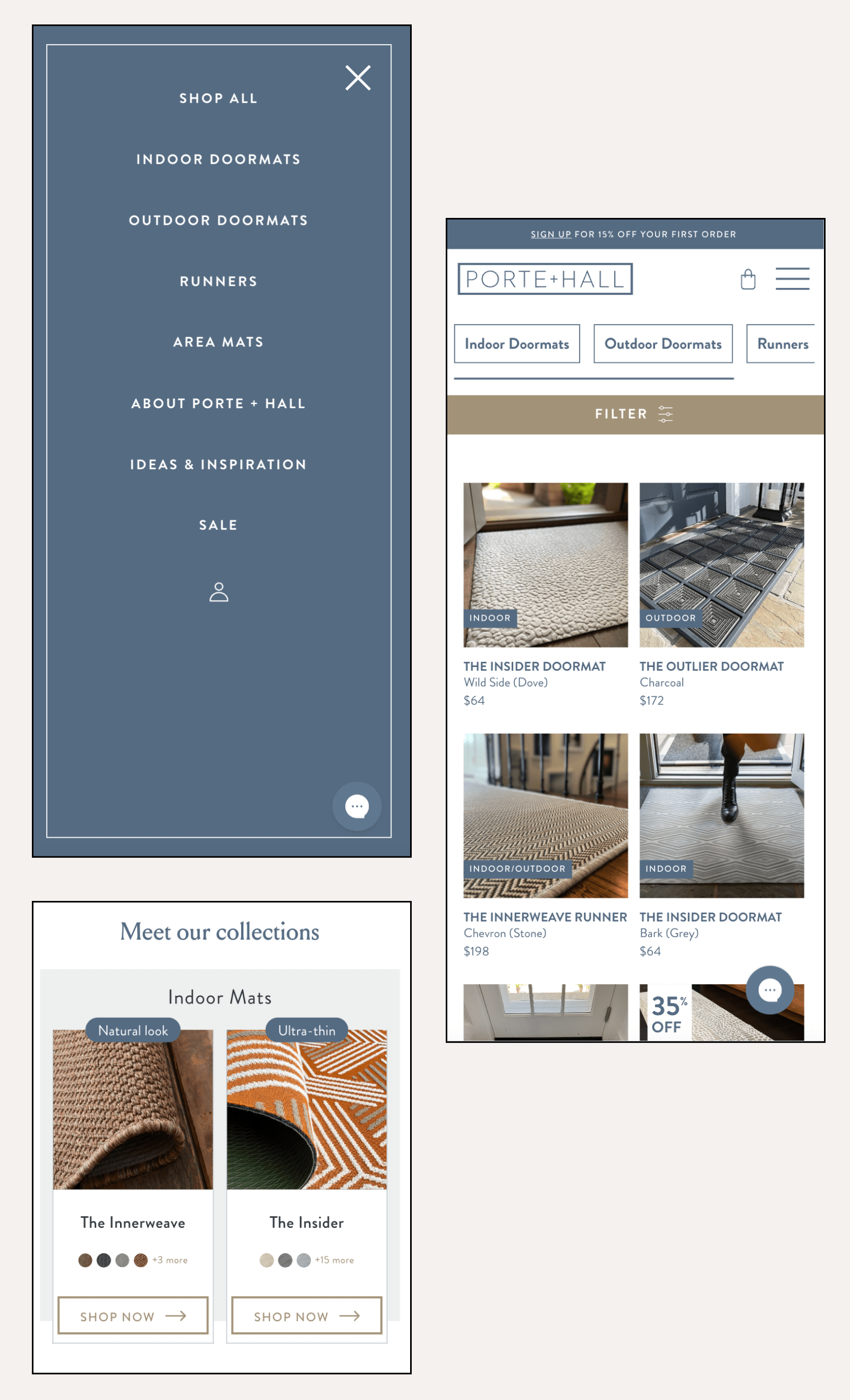 Porte + Hall control design
